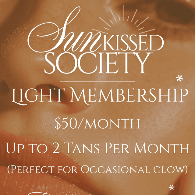 Sun-Kissed Society Light at The Shed Spa - Seymour Aesthetician in Seymour, TN